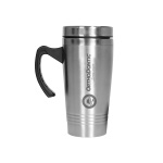 Brinde Caneca Inox 450ml com Tampa Abre e Fecha