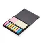 Brinde Bloco de Anotações Personalizado com Capa Colorida e Autoadesivos
