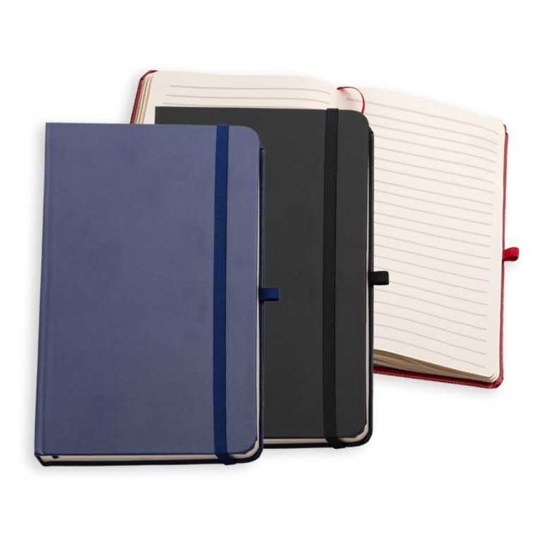 Brinde Caderneta Moleskine com Suporte para Caneta