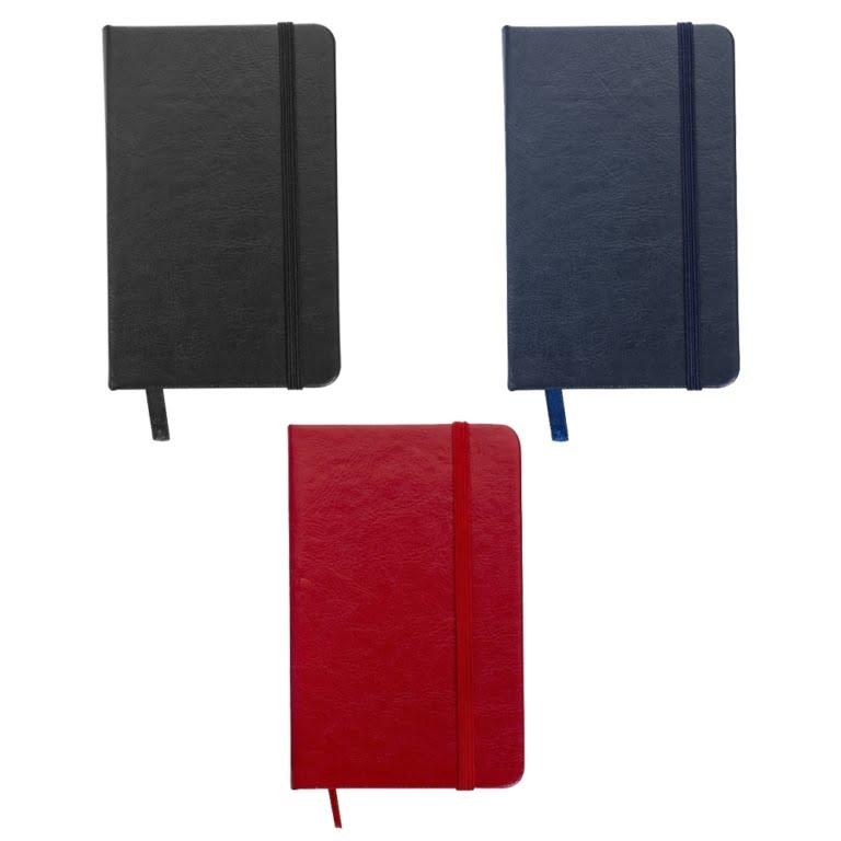 Brinde Caderneta Moleskine Média em Couro Sintético