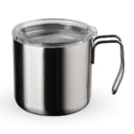 Brinde Caneca de Inox 350ml com Parede Dupla