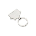 Brinde Chaveiro em Metal com Formato Casa