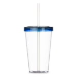 Brinde Copo com Canudo Biodegradável 600ml