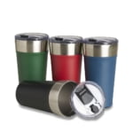 Brinde Copo Térmico com Canudo 500ml