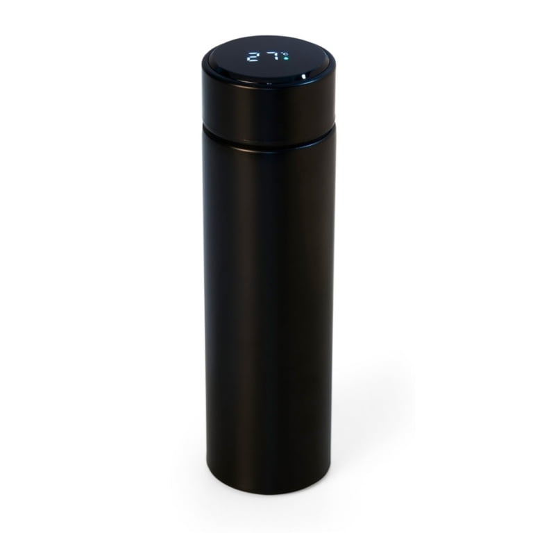 Garrafa-Termica-400ml-com-Display-LED-preto-aberto