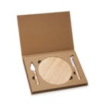 Brinde Kit Queijo com 3 Peças Personalizados