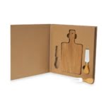 Brinde Kit Queijo Personalizado com 3 Peças