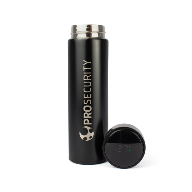 Brinde Garrafa Térmica 500ml com Display LED