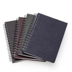 Brinde Caderno em Couro Sintético Grande