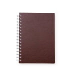 Brinde Caderno em Couro Sintético Grande