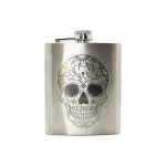 Brinde Cantil Porta Whisky em Inox 6oz