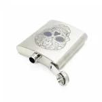 Brinde Cantil Porta Whisky em Inox 6oz