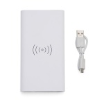 Brinde Power Bank Personalizado com  Carregamento via Indução ou Cabo