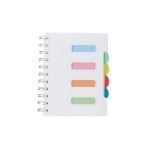 Brinde Caderno Pequeno com Divisórias