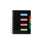 Brinde Caderno Pequeno com Divisórias