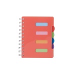 Brinde Caderno Pequeno com Divisórias