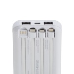 Brinde Power Bank 10.000mAh com Carregamento via Indução ou via Cabo
