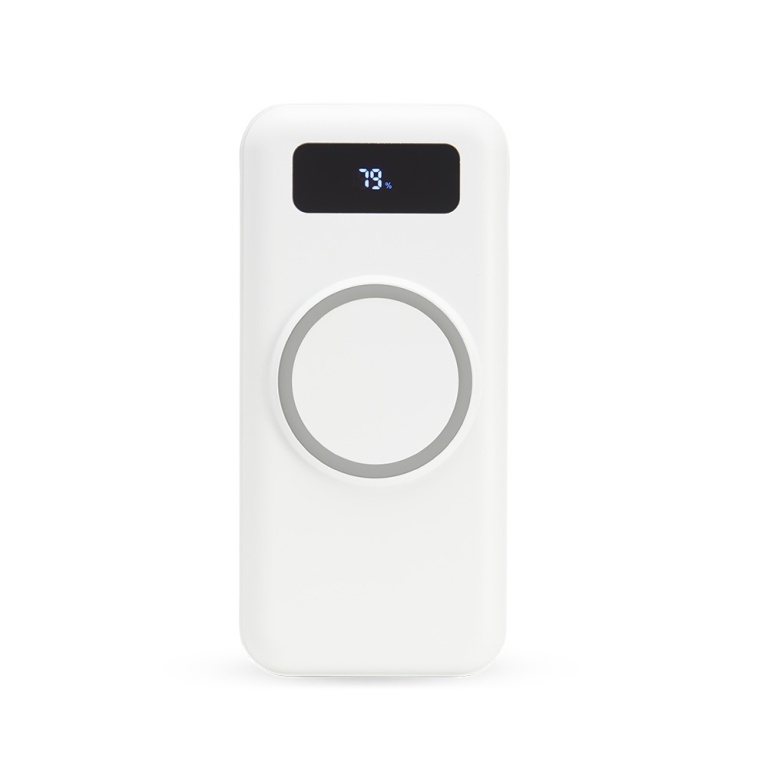 Brinde Power Bank 10.000mAh com Carregamento via Indução ou via Cabo