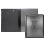 Brinde Porta Diploma com Bolso Cristal em Couro Sintético 32x25cm