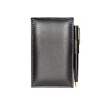 Brinde Porta Bloco de Bolso Luxo em Couro Sintético 14,5×9,5cm