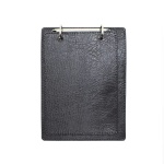 Brinde Porta Bloco de Mesa Semi Luxo em Couro Sintético 23,5×17,5cm