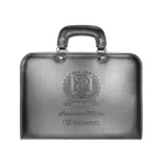 Brinde Maleta Executiva com Alça de Mão em Couro Sintético 38x27x3,5cm