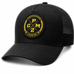 Brinde Boné Americano Personalizado com Aba Curva e Fecho Ajustável