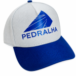 Brinde Boné Americano Personalizado com Aba Curva e Fecho Ajustável