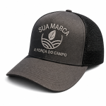 Brinde Boné Trucker Personalizado com Frente Estruturada e Tela Mesh