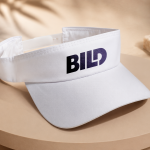 Brinde Viseira Personalizado com Aba Curva e Fecho Ajustável