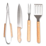 Brinde Kit Churrasco 4 Peças