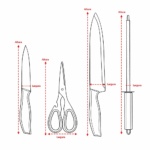 Brinde Kit Churrasco 4 Peças