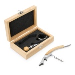 Brinde Kit Vinho Bambu 3 Peças
