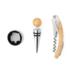 Brinde Kit Vinho Bambu 3 Peças
