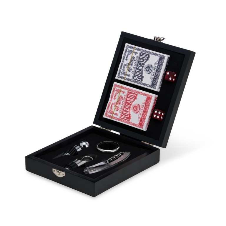Brinde Kit Vinho com Jogo de Baralho